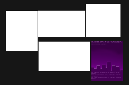 Topic based art, topic is: "Corrupted Data"