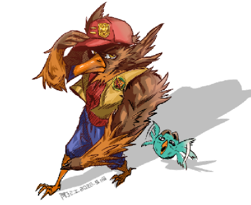 Draw my oc please – 阳江Mouse Hero