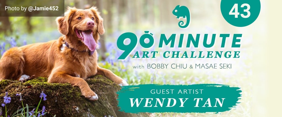 90 Minute Art Challenge with Wendy Tan #43 cover image