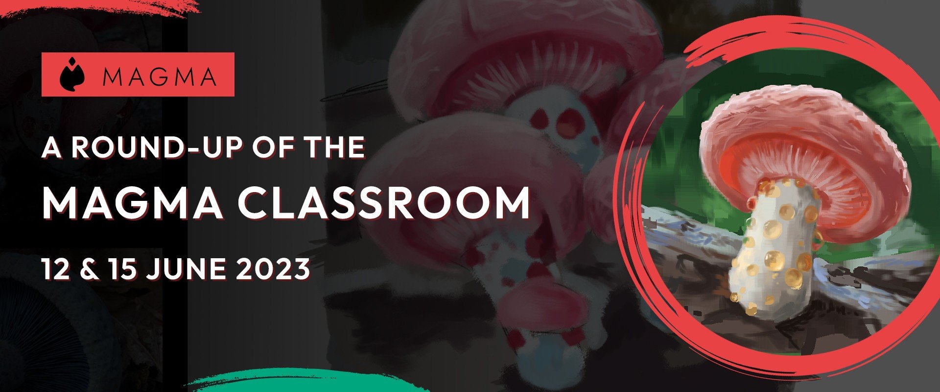 Magma Classroom LIVE recap - Mushrooms - 12 & 15 June 2023 cover image