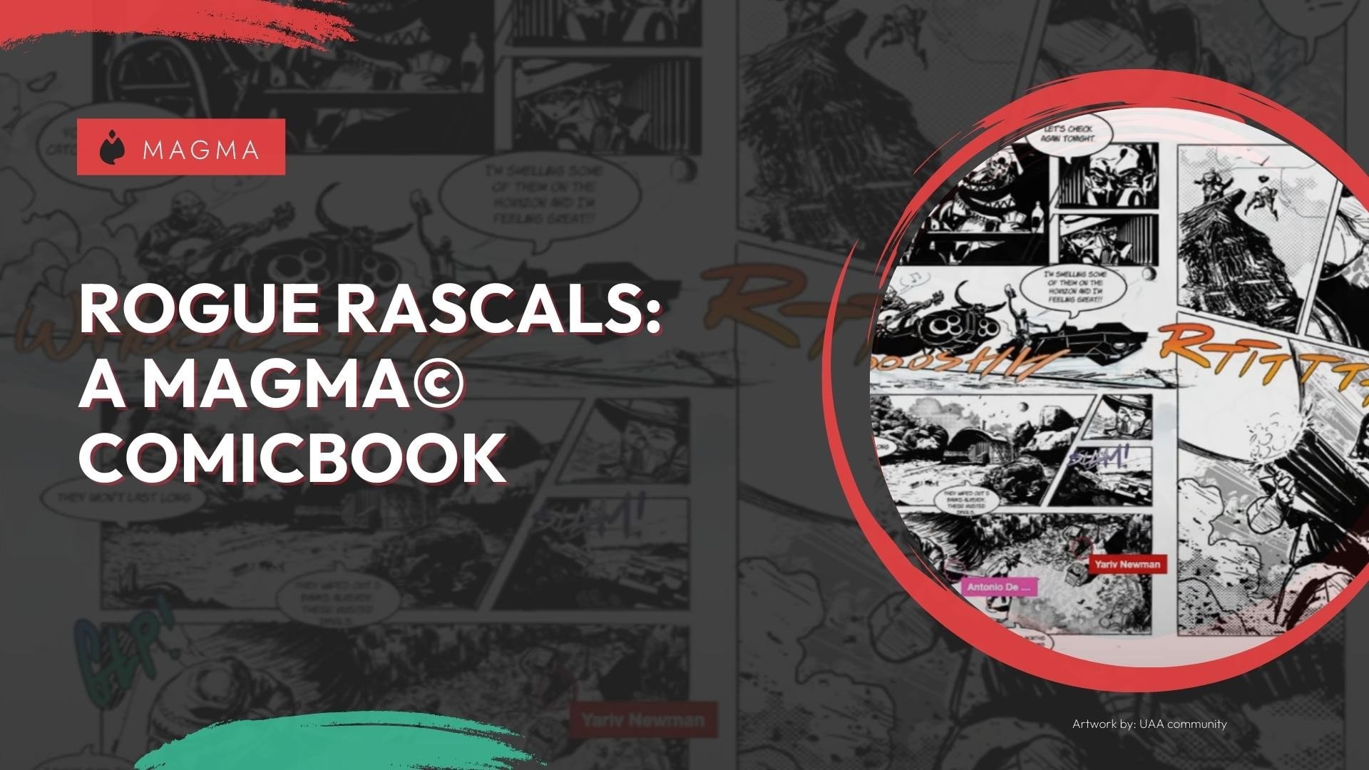Rogue Rascals: A Magma© ComicBook cover image